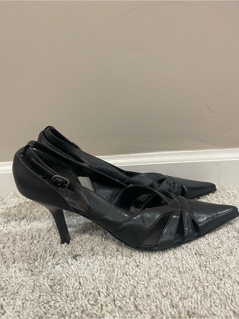 Apt. 9 Women’s Black Pointed Toe Heels Size 8.5